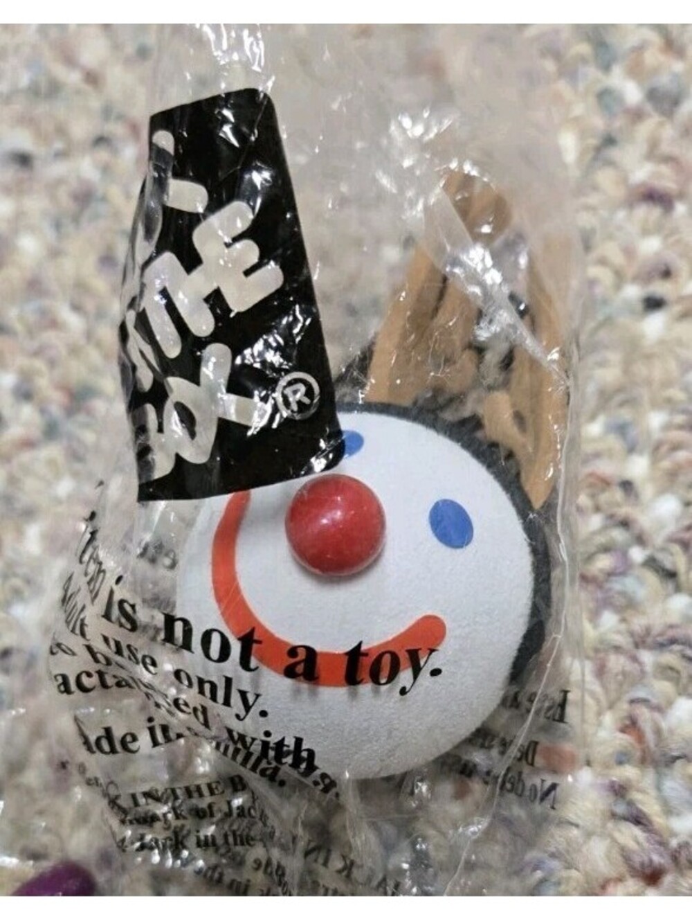 JACK IN THE BOX ANTENNA BALL REINDEER 2004 VINTAGE